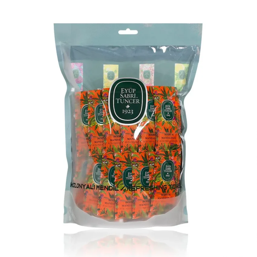 Eyüp Sabri Tuncer Bodrum Mandalina Kolonyalı Islak Mendil, Küçük Boy, 150li