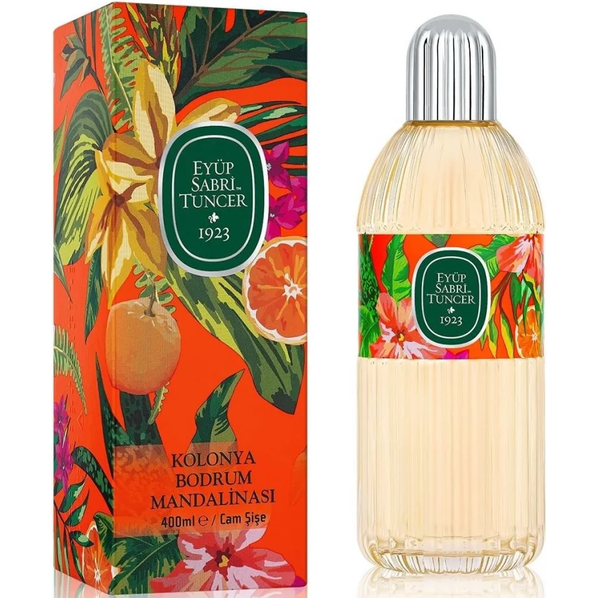 Eyüp Sabri Tuncer Bodrum Mandalinası Kolonyası, Cam Şişe, 400 ml