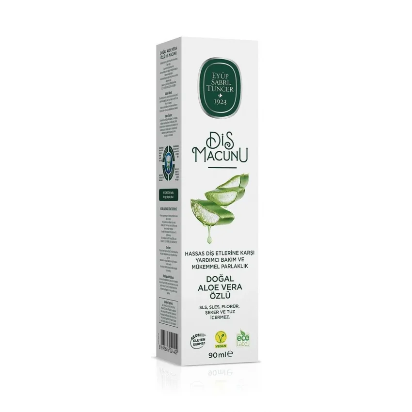 Eyüp Sabri Tuncer Doğal Aloe Vera Özlü Diş Macunu 90 ml