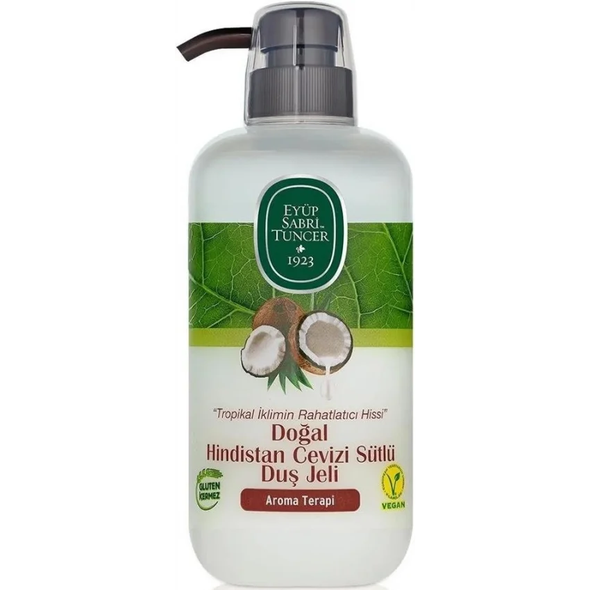 Eyüp Sabri Tuncer Doğal Hindistan Cevizi Sütlü Duş Jeli 600 ml