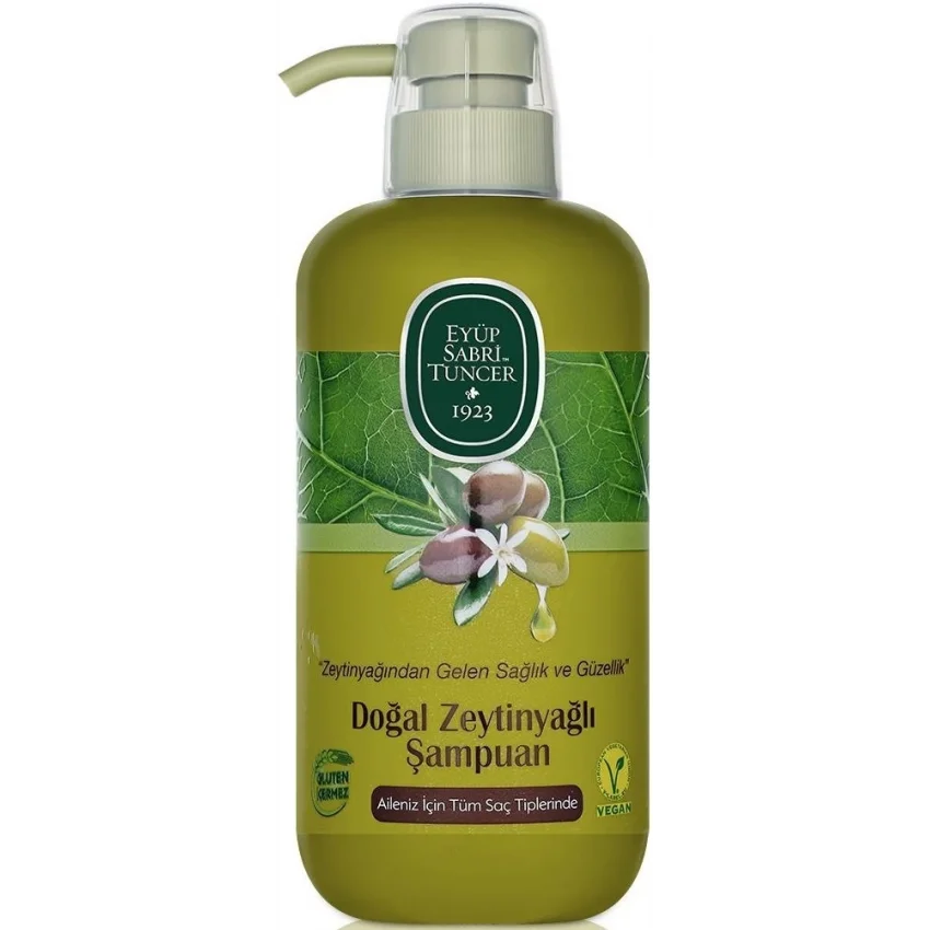 Eyüp Sabri Tuncer Doğal Zeytinyağlı Şampuan 600 ml
