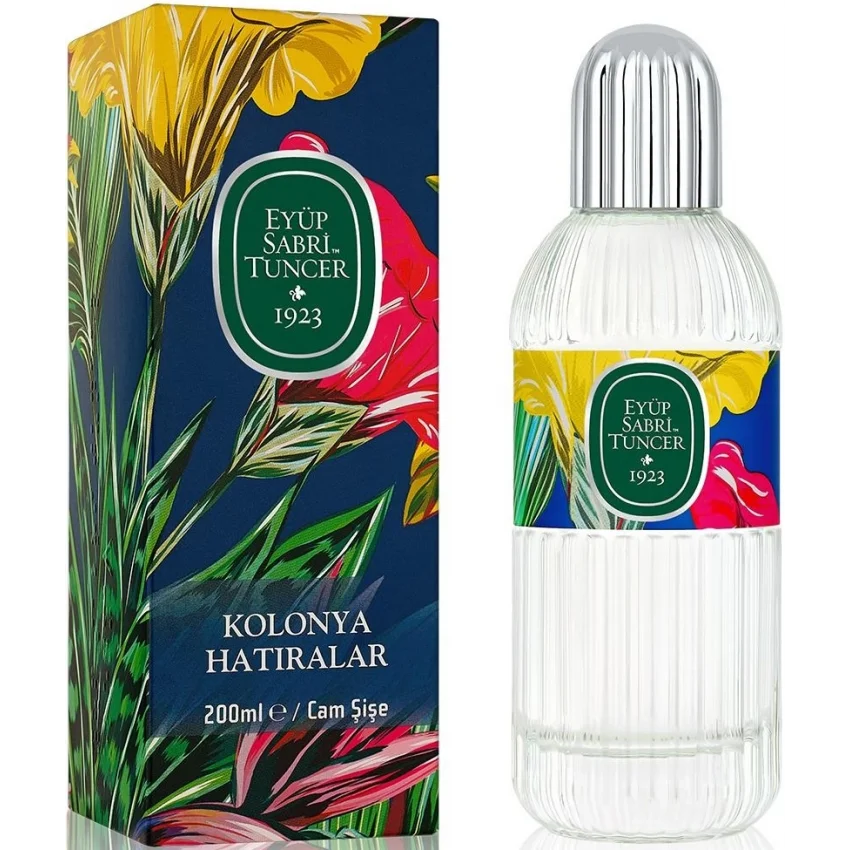 Eyüp Sabri Tuncer Hatıralar Kolonyası, Cam Şişe, 200 ml