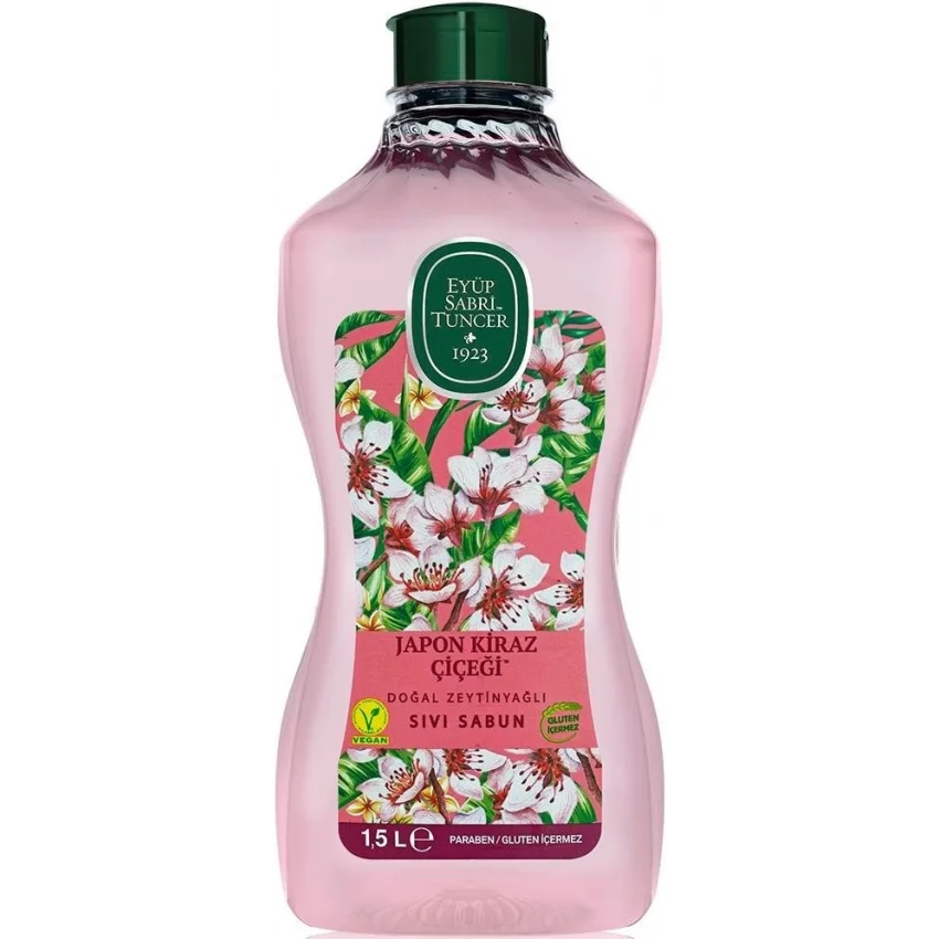 Eyüp Sabri Tuncer Japon Kiraz Çiçeği Sıvı Sabun 1.5 lt