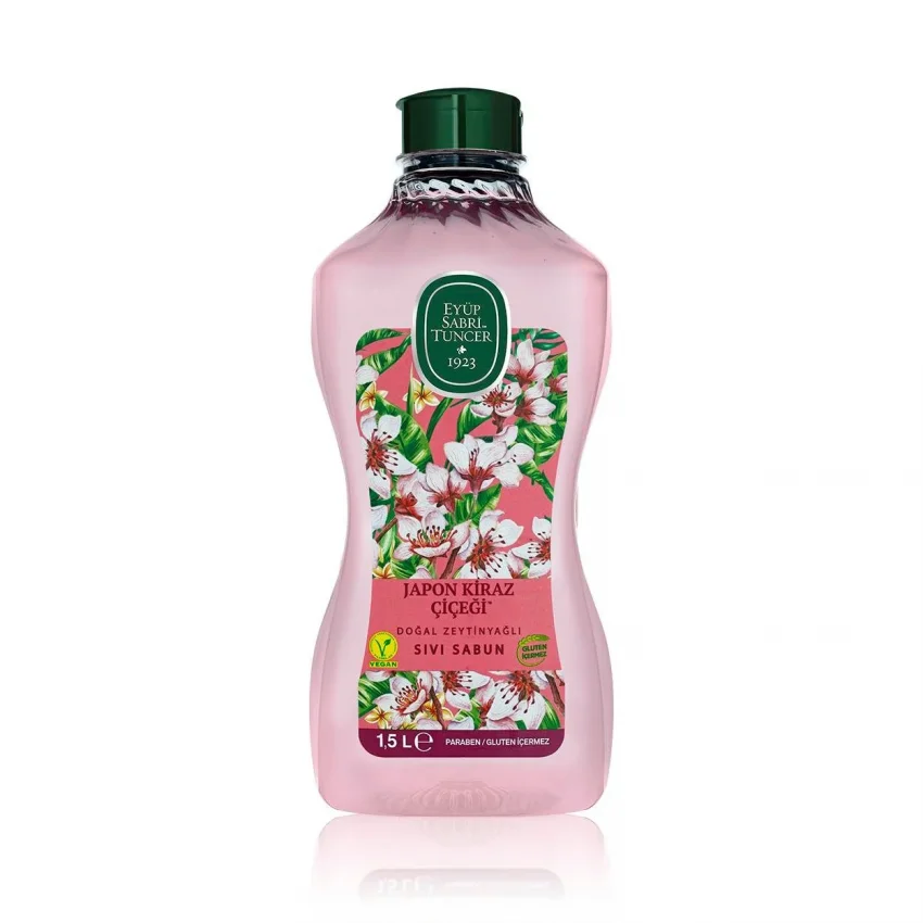 Eyüp Sabri Tuncer Japon Kiraz Çiçeği Sıvı Sabun 1.5 lt