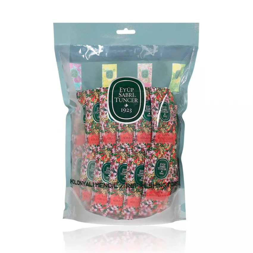 Eyüp Sabri Tuncer Japon Kiraz Çiçeği Kolonyalı Islak Mendil, Küçük Boy, 150li