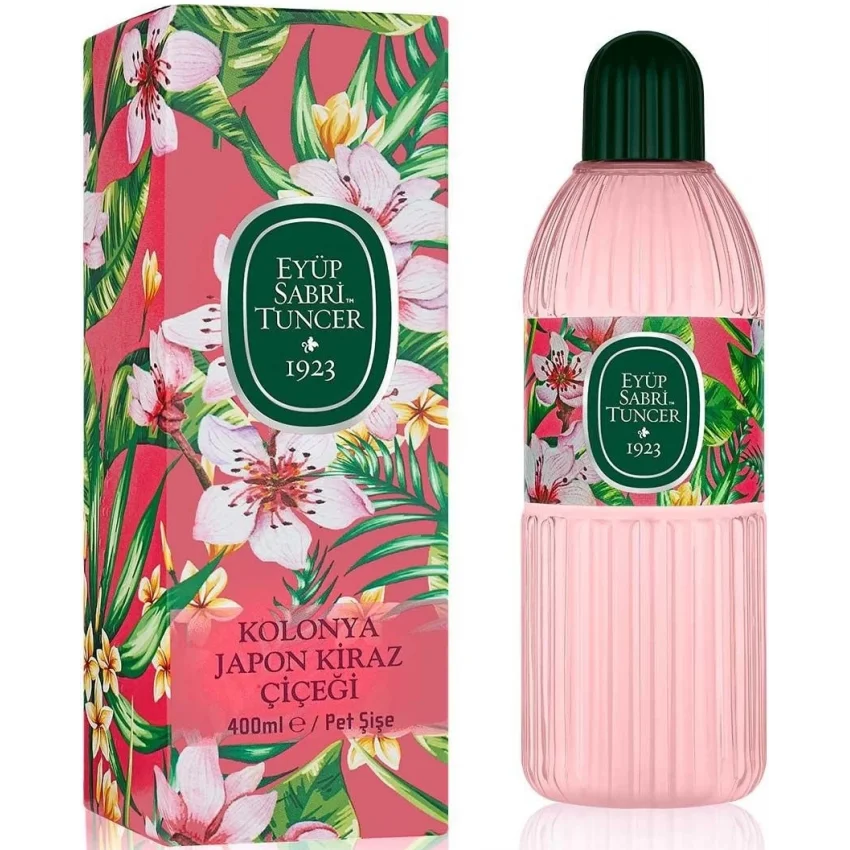 Eyüp Sabri Tuncer Japon Kiraz Çiçeği Kolonyası, Pet Şişe, 400 ml
