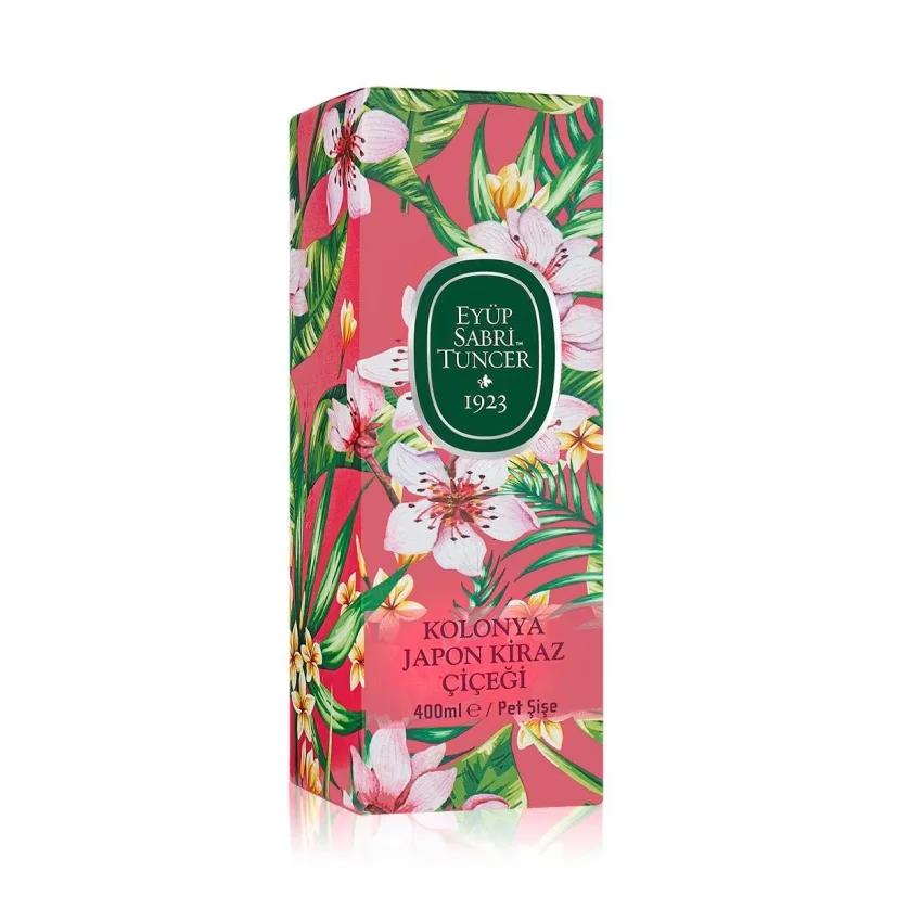 Eyüp Sabri Tuncer Japon Kiraz Çiçeği Kolonyası, Pet Şişe, 400 ml