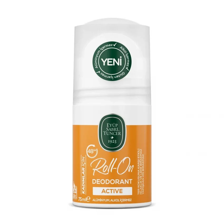Eyüp Sabri Tuncer Kadın Roll On Deodorant Active 75 ml