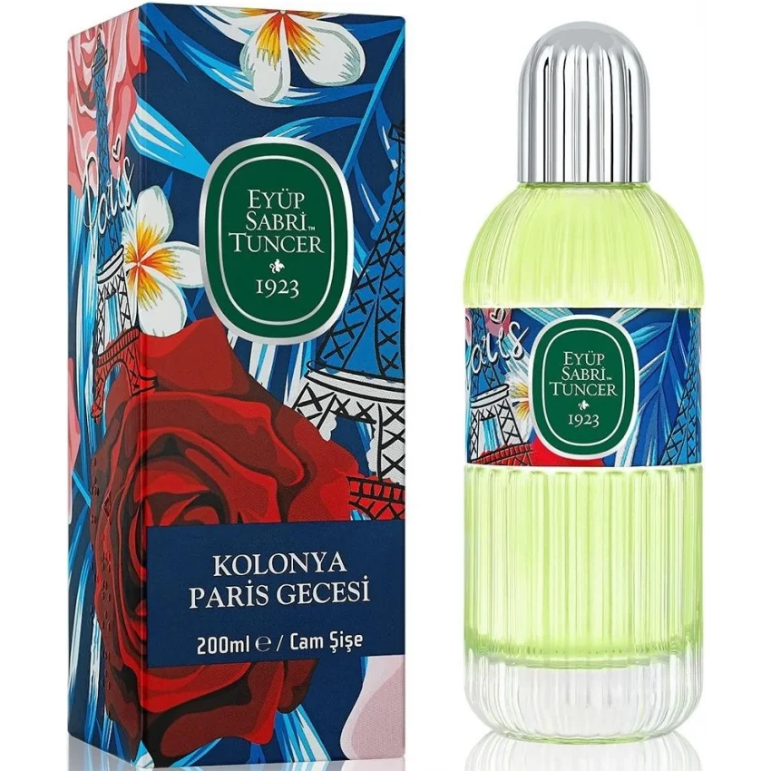 Eyüp Sabri Tuncer Paris Gecesi Kolonyası, Cam Şişe, 200 ml