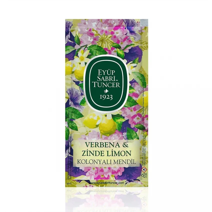 Eyüp Sabri Tuncer Verbena & Zinde Limon Kolonyalı Islak Mendil, Küçük Boy, 150li