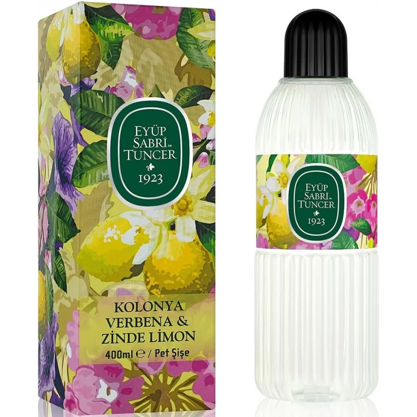 Eyüp Sabri Tuncer Verbena & Zinde Limon Kolonyası, Pet Şişe, 400 ml