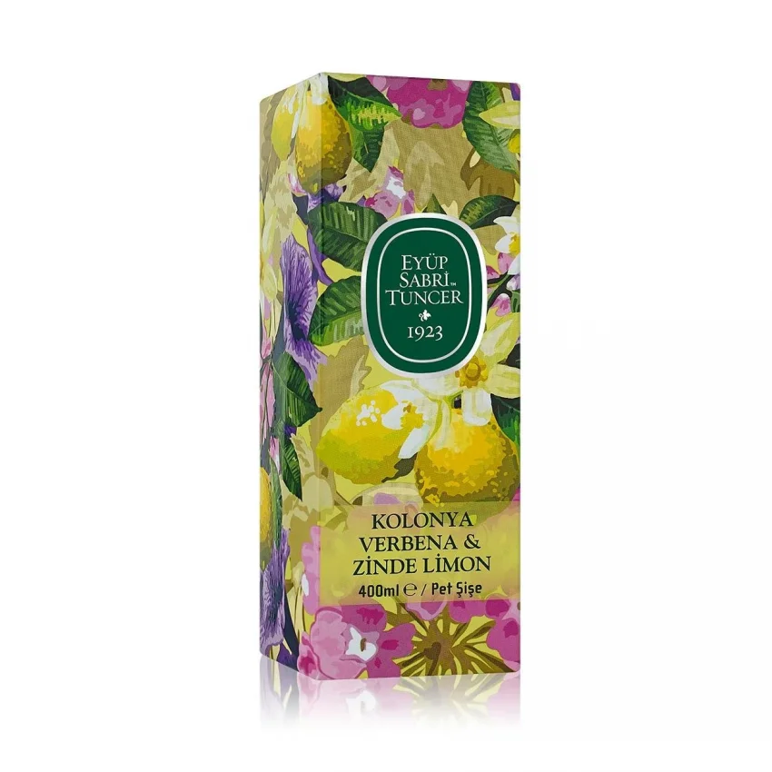 Eyüp Sabri Tuncer Verbena & Zinde Limon Kolonyası, Pet Şişe, 400 ml