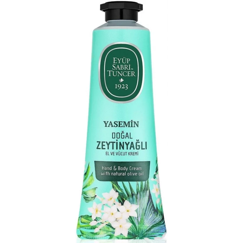 Eyüp Sabri Tuncer Yasemin Doğal Zeytinyağlı El ve Vücut Kremi 50 ml