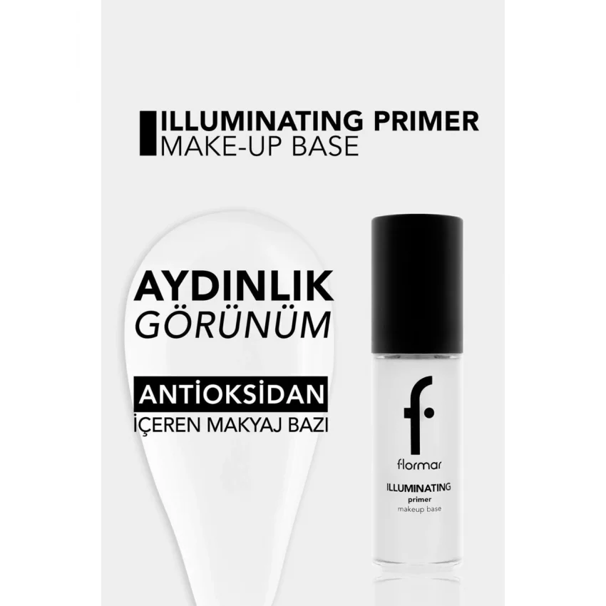 Flormar Illuminating Primer Aydınlık Görünüm Veren Kremsi Makyaj Bazı 001 - 30 ml