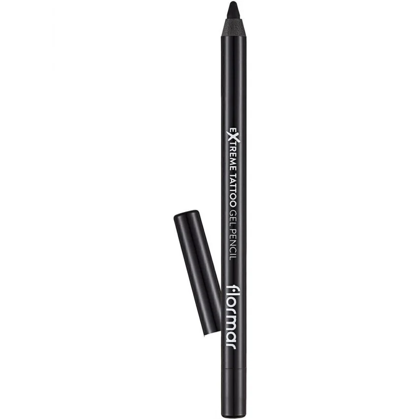 Flormar Kalıcı Jel Dokulu Suya Dayanıklı Göz Kalemi Siyah - Extreme Tattoo Gel Pencil - 006 Onyx