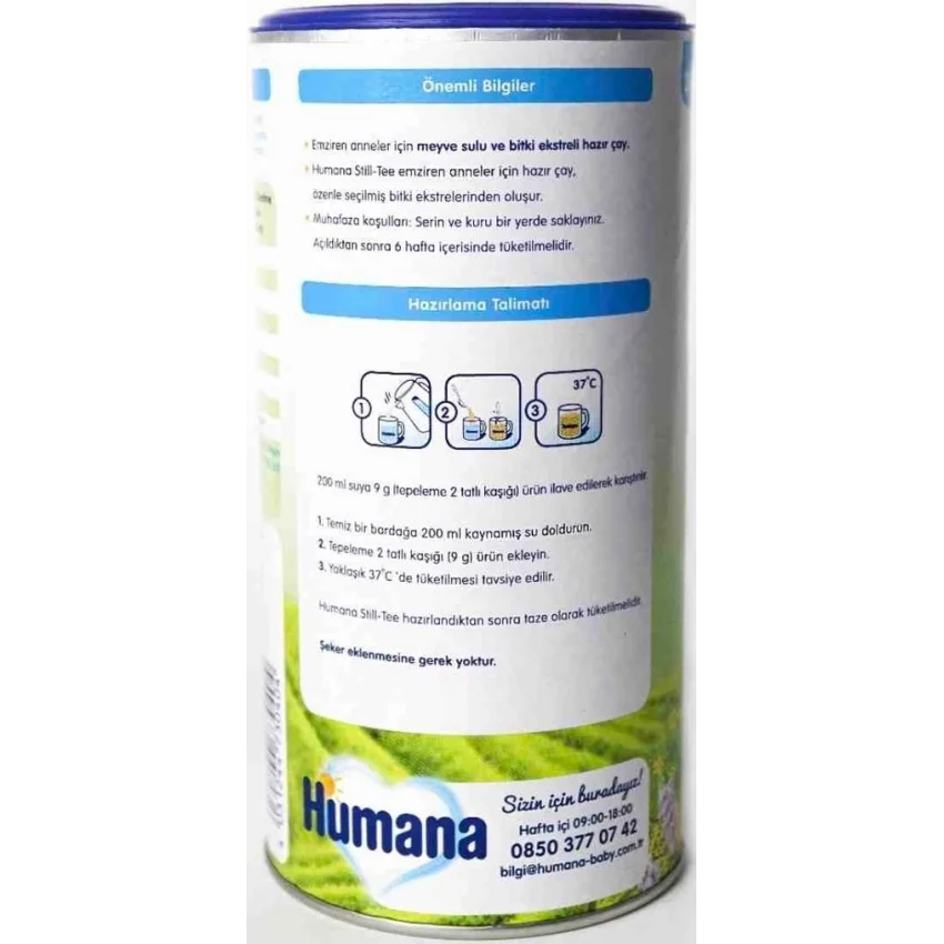 Humana Still Tee Emziren Anneler için Bitki Çayı 200 gr