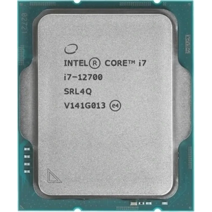Intel i7 12700 2.1 Ghz 25 MB Cache Soket 1700 Pin Tray İşlemci (Fansız & Kutusuz)