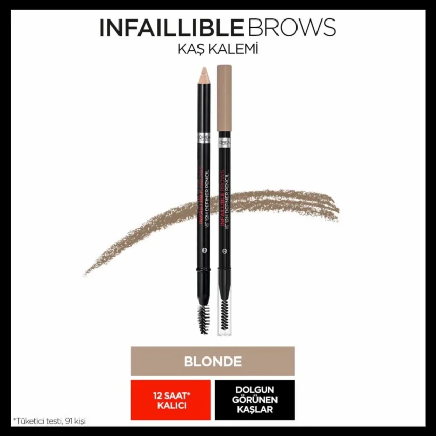 LOréal Paris Infaillible Brows Kaş Kalemi 07 Blonde