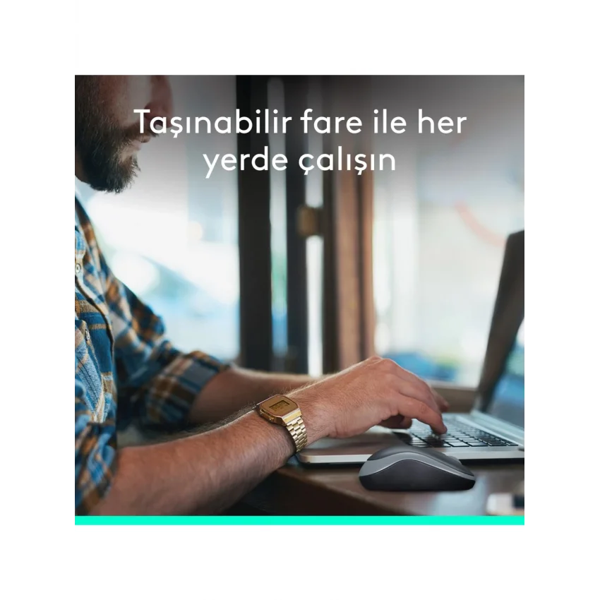 Logitech M185 Kablosuz Mouse Gri 910-002235