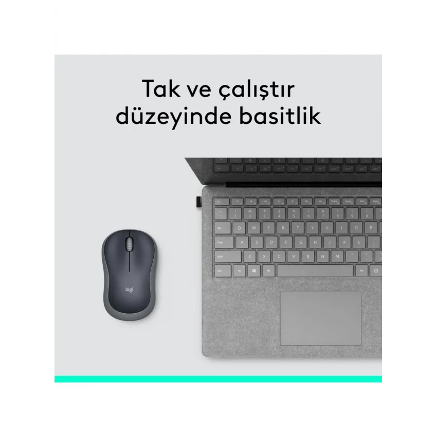 Logitech M185 Kablosuz Mouse Gri 910-002235