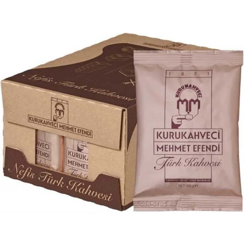 Mehmet Efendi Türk Kahvesi 100 Gr 25li Paket