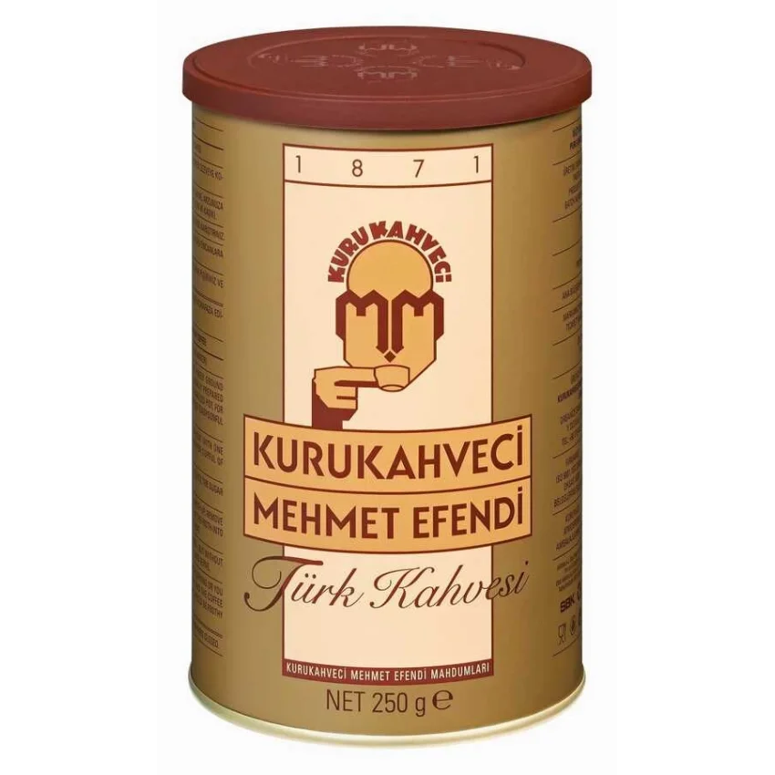 Mehmet Efendi Türk Kahvesi, Teneke Kutu, 250 gr