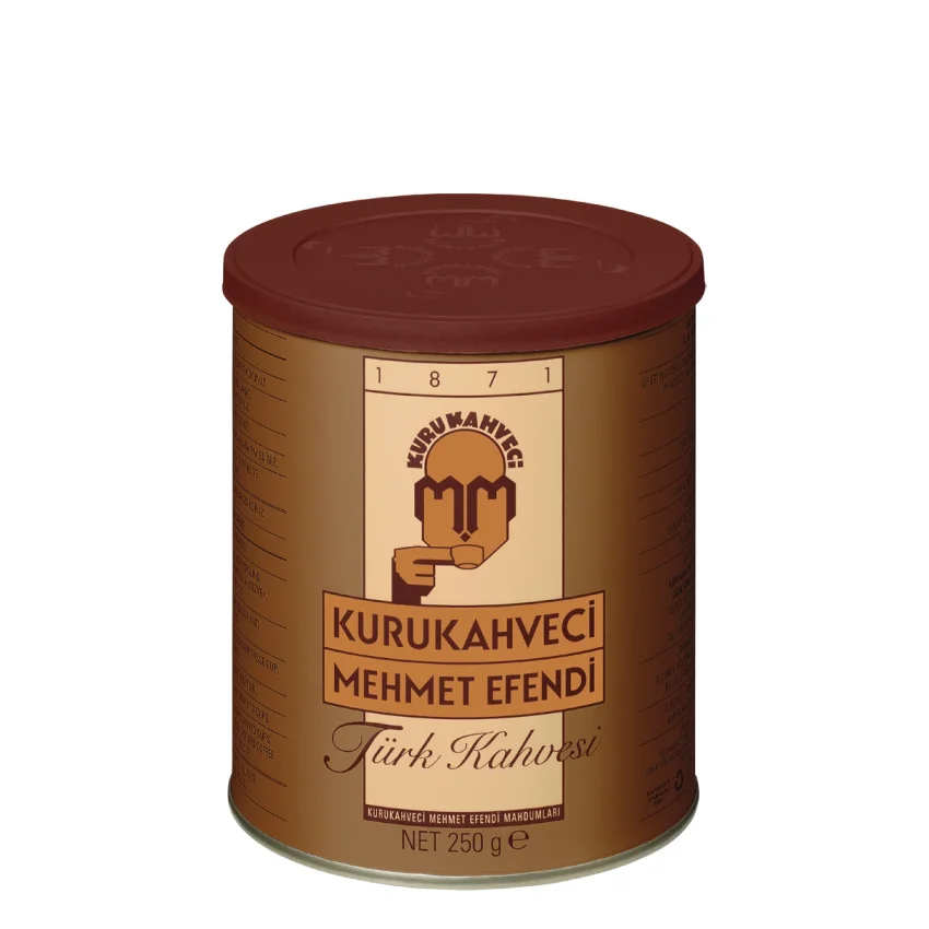 Mehmet Efendi Türk Kahvesi Teneke Kutu 250 gr