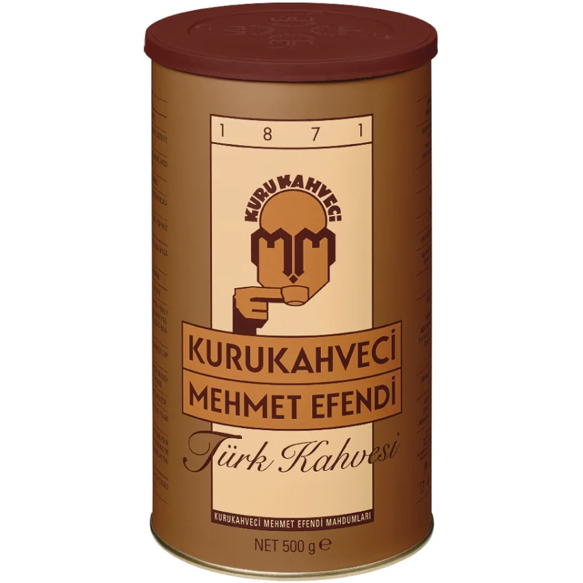Mehmet Efendi Türk Kahvesi Teneke Kutu 500 gr