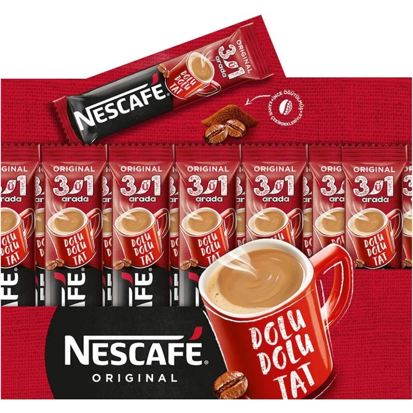 Nescafe 3ü 1 Arada Kahve 17,5 gr 72li Paket