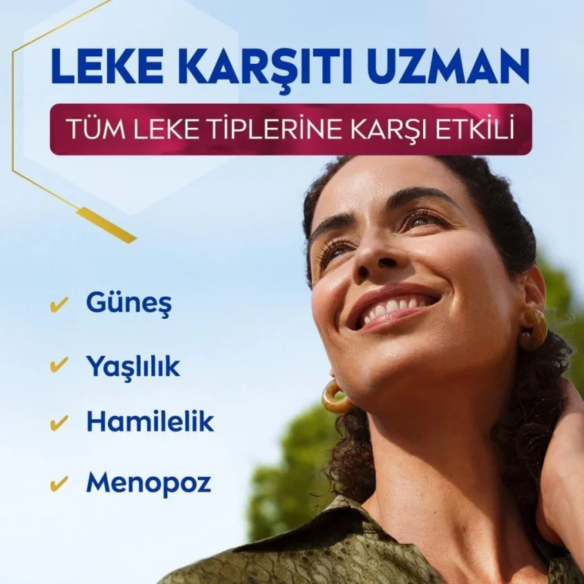 Nivea Luminous630 Leke & Yaşlanma Karşıtı Serum 30 ml, Hyaluronik Asit ve Kolajen Tetikleyici, Cilt Sıkılaştırıcı Serum