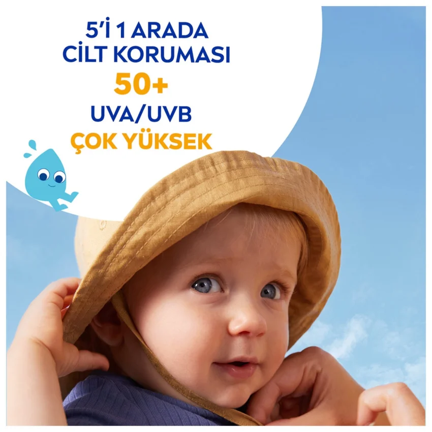 Nivea Sun Çocuklar İçin Hassas Koruma Güneş Koruyucu Roll-On 50ML, SPF50, Uva Uvb Koruması, Suya Dayanıklı