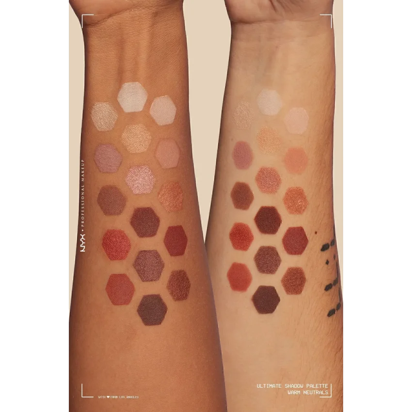 NYX Professional Makeup Ultimate Shadow Palette - Warm Neutrals Göz Farı Paleti