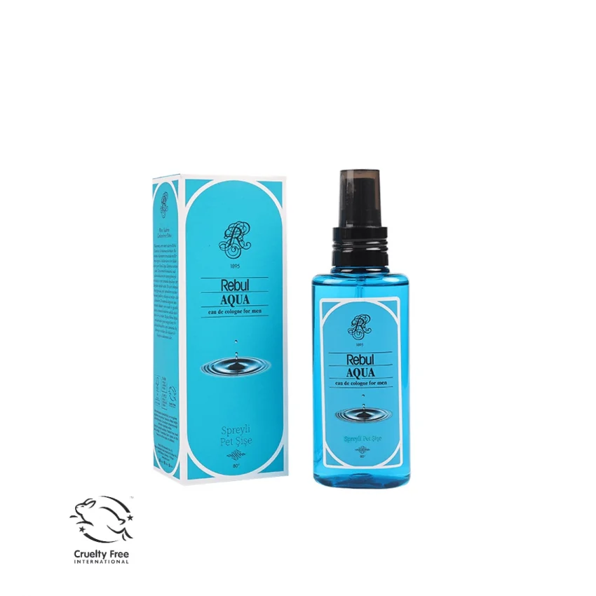 Rebul Aqua Kolonya, Pet Şişe Sprey, 125 ml