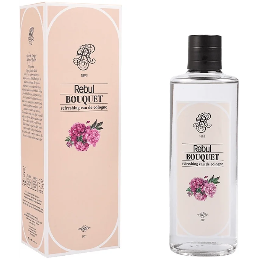 Rebul Bouquet Kolonya, Cam Şişe, 250 ml