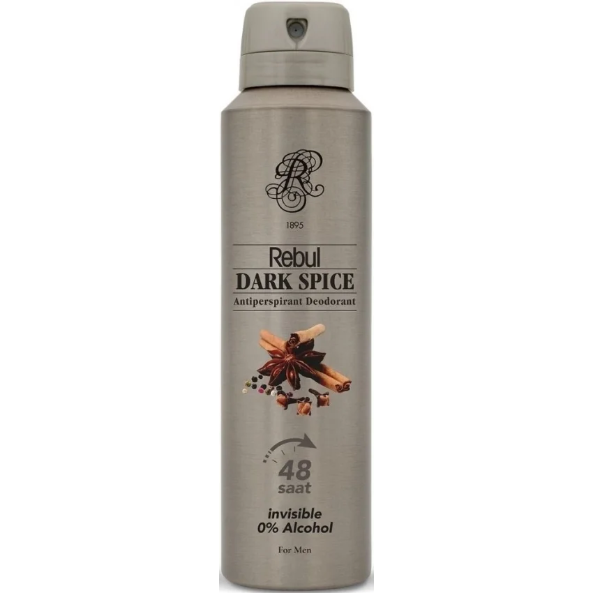 Rebul Dark Spice Erkek Deodorant 48 Saat Etkili 150 ml