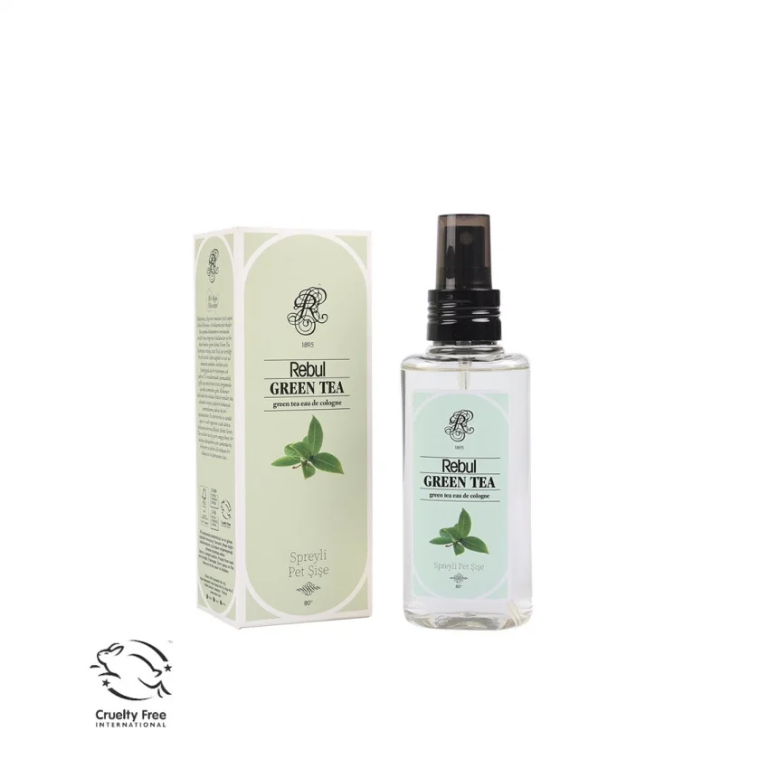 Rebul Green Tea Yeşil Çay Kolonya, Pet Şişe Sprey, 125 ml