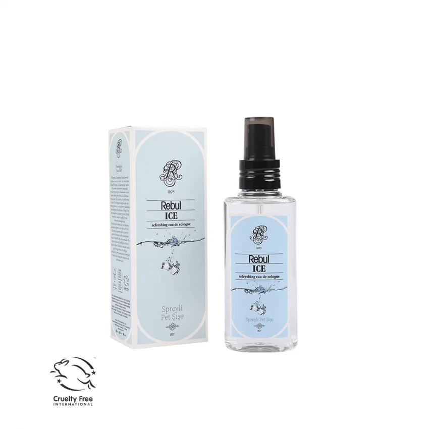 Rebul Ice Kolonya, Pet Şişe Sprey, 125 ml