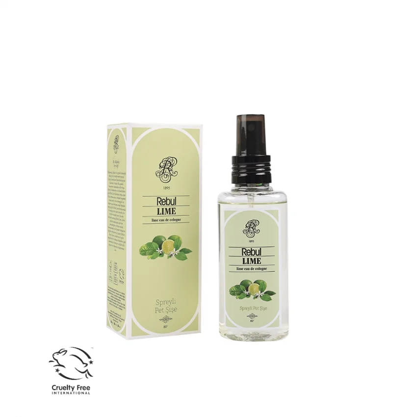 Rebul Lime Yeşil Limon Kolonyası, Pet Şişe Sprey, 125 ml