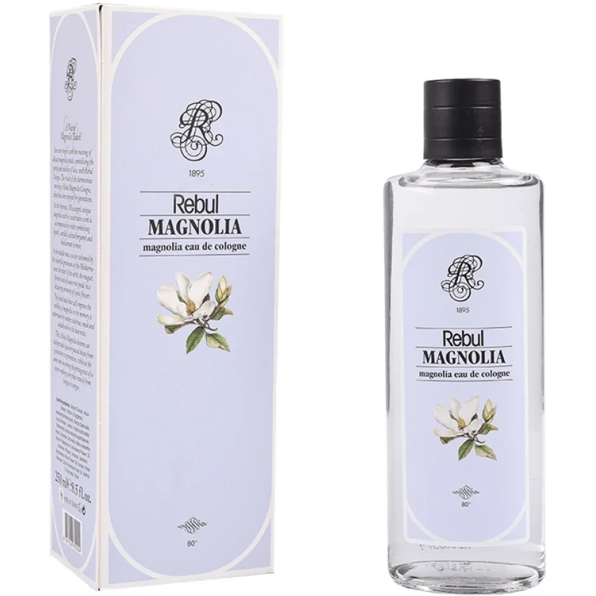 Rebul Magnolia Manolya Kolonya, Cam Şişe, 250 ml