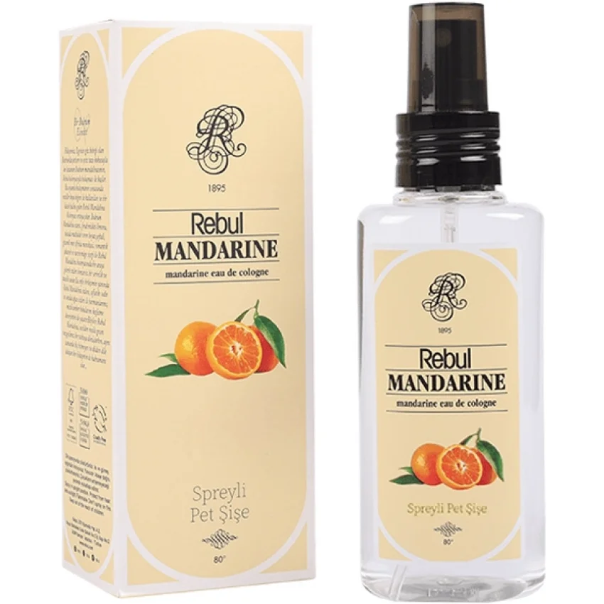 Rebul Mandalina Kolonyası, Pet Şişe Sprey, 125 ml