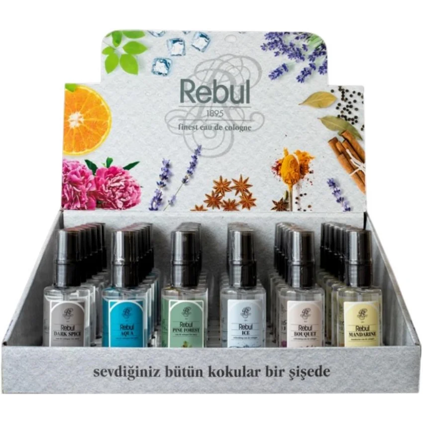 Rebul Sprey Kolonya 50 ml 36lı Set