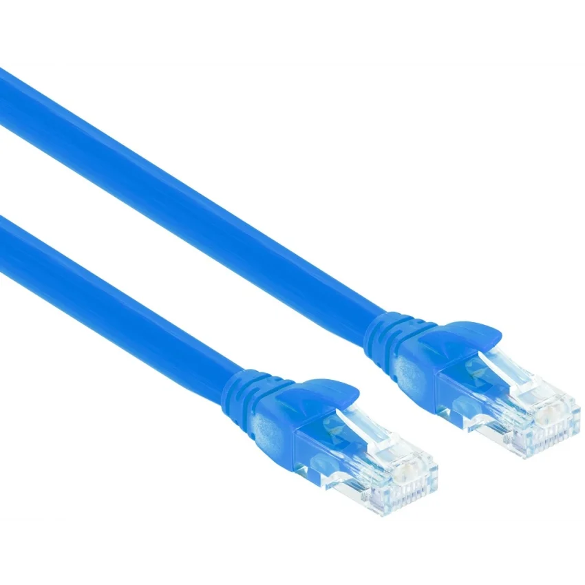 S-link CAT6 Patch Ethernet Kablosu 30cm Mavi UTP | SL-CAT6030BL