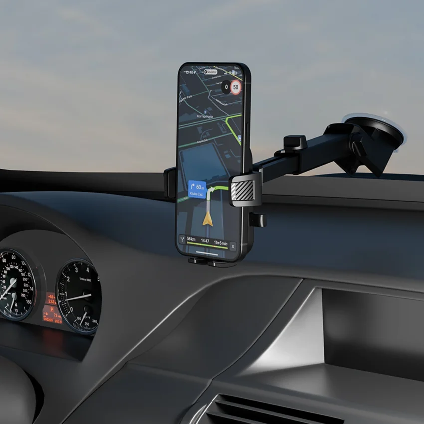 S-link Universal Ayarlanabilir Araç Telefon Tutucu Siyah | SL-AT94