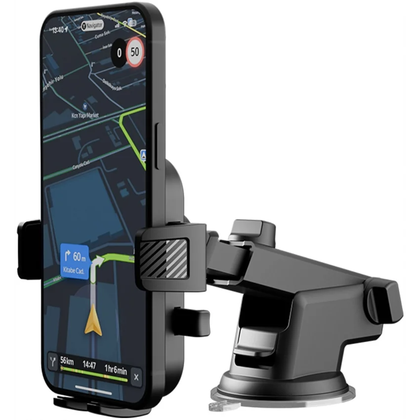 S-link Universal Ayarlanabilir Araç Telefon Tutucu Siyah | SL-AT94
