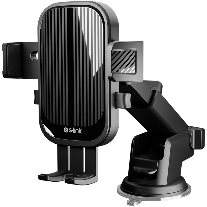 S-link Universal Ayarlanabilir Araç Telefon Tutucu Siyah | SL-AT94