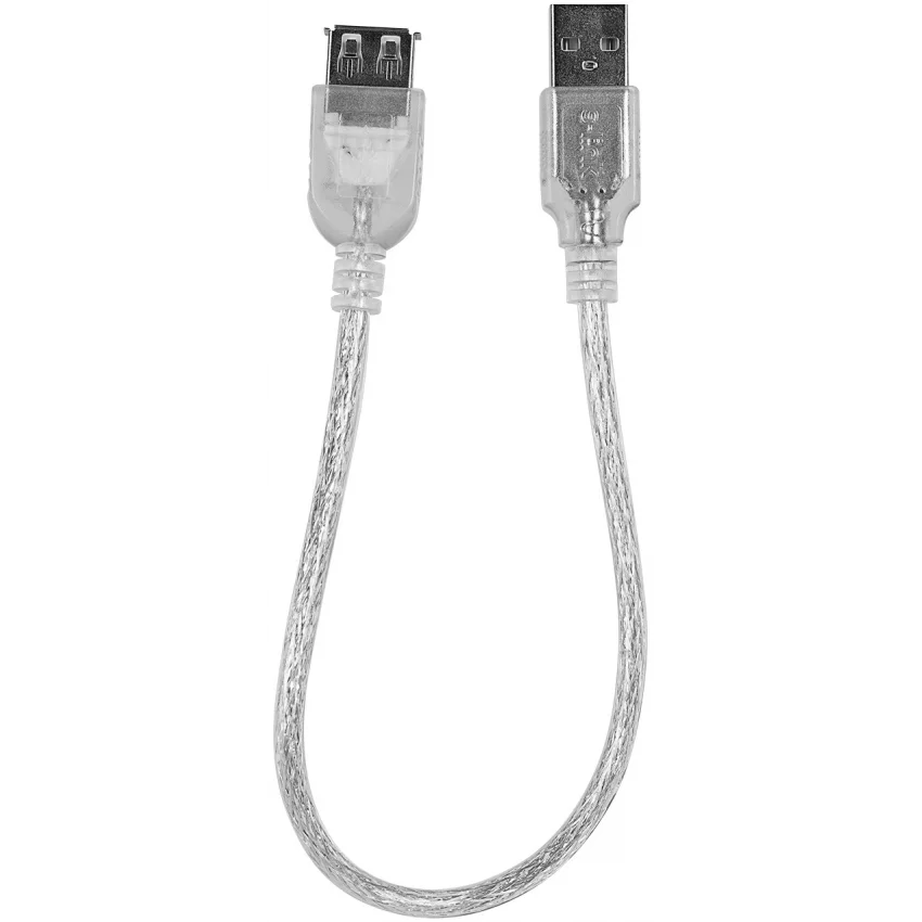 S-link USB 2.0 Uzatma Kablosu 30cm AM to AF Şeffaf | SL-AF30