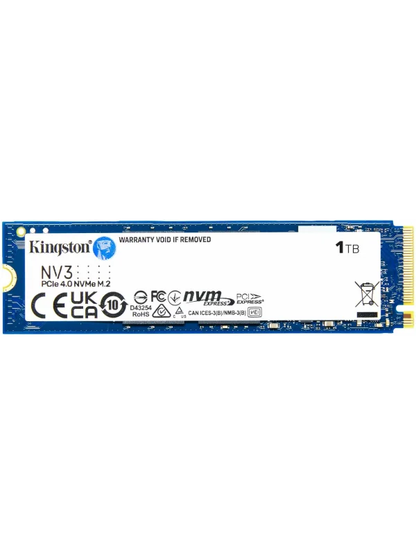 Kingston NV3 1TB NVMe PCIe 4.0 SSD | SNV3S/1000G