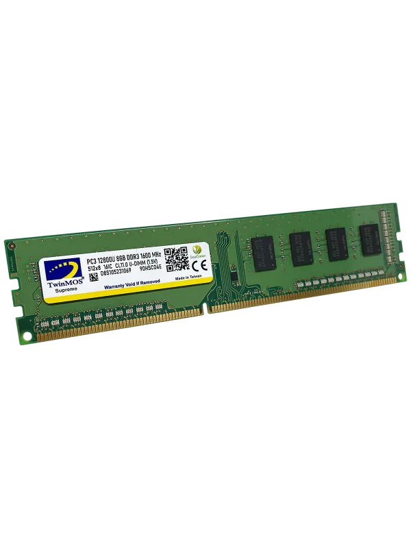 TwinMOS 8GB DDR3 1600MHz Masaüstü PC Ram | MDD38GB1600D