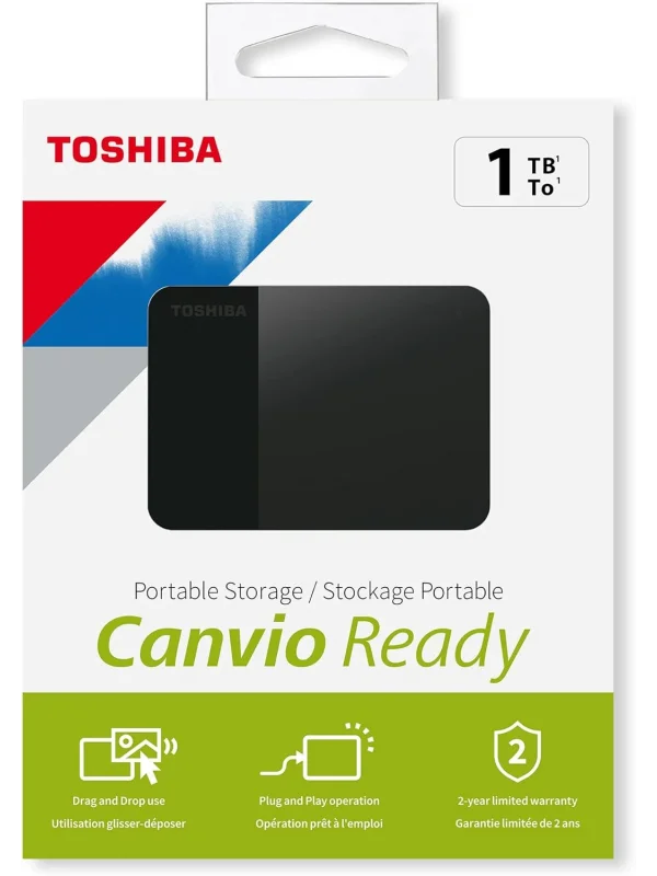 Toshiba Canvio Ready 1TB 2.5 Taşınabilir Harddisk | HDTP310EK3AA