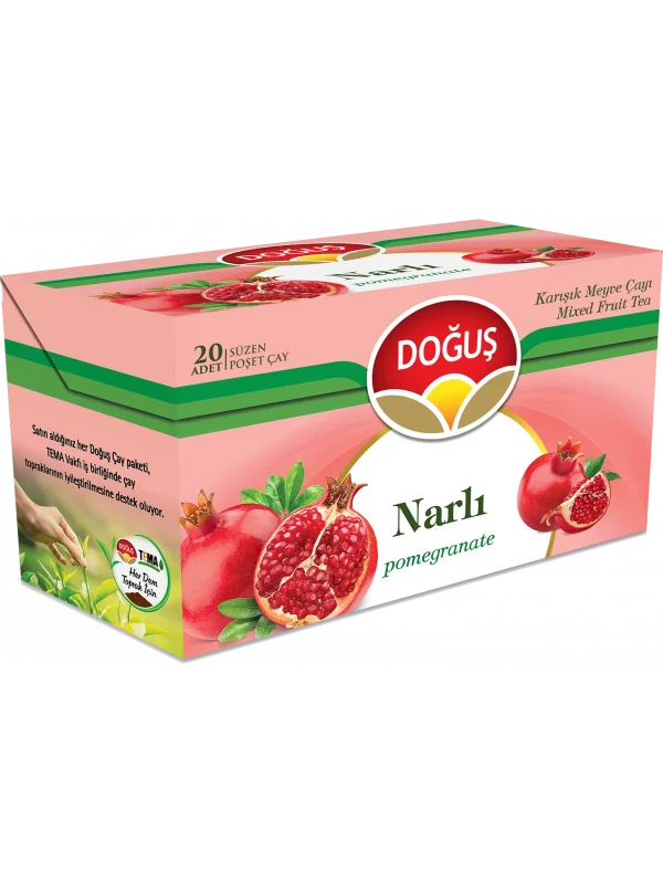 Doğuş Narlı Karışık Meyve Çayı - 20li Süzen Poşet